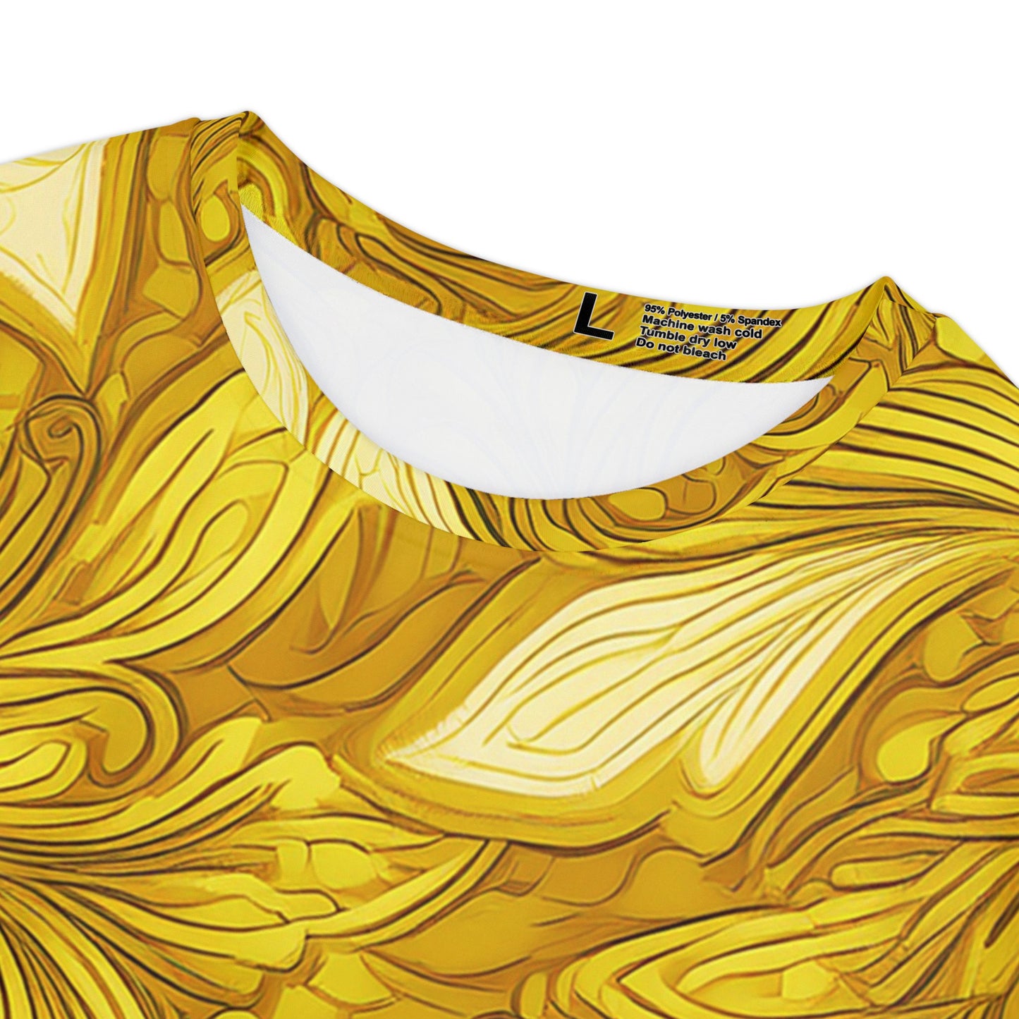 Women Poly Span T-Shirt with Floral Print