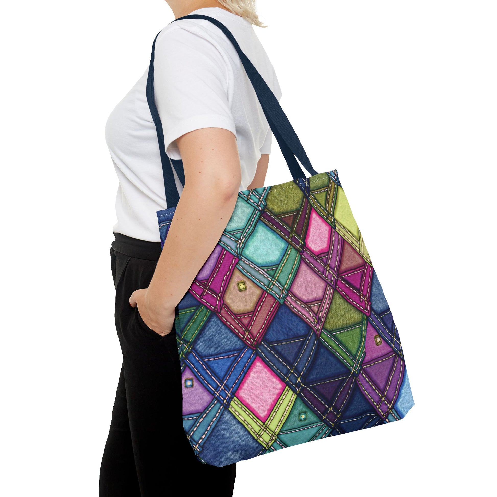 Denim Canvas Bag, Tote Bag Denim - PPU BEST