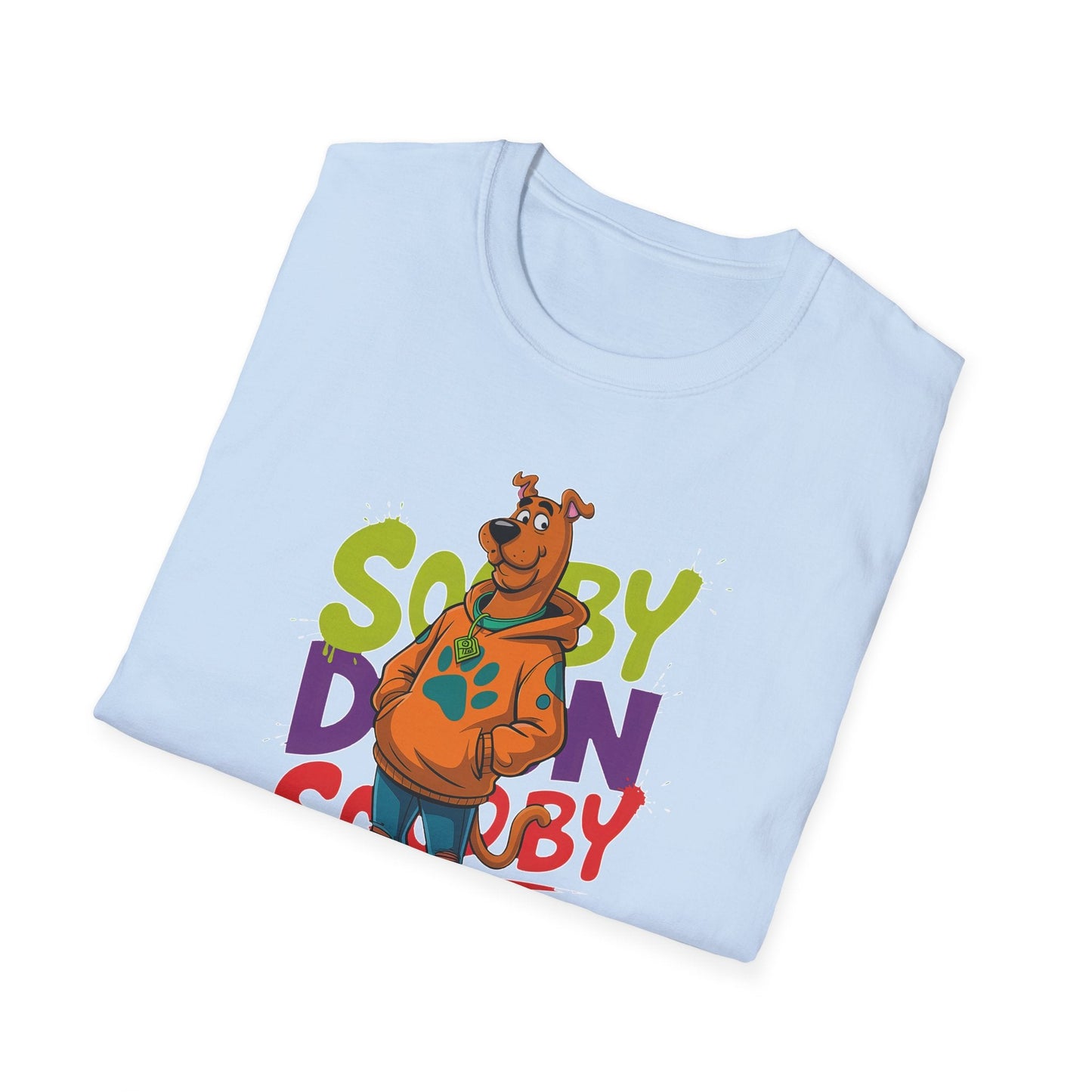 Unisex Cartoon T Shirt With Animation And Funny Animals Tee Gildan Softstyle 64000