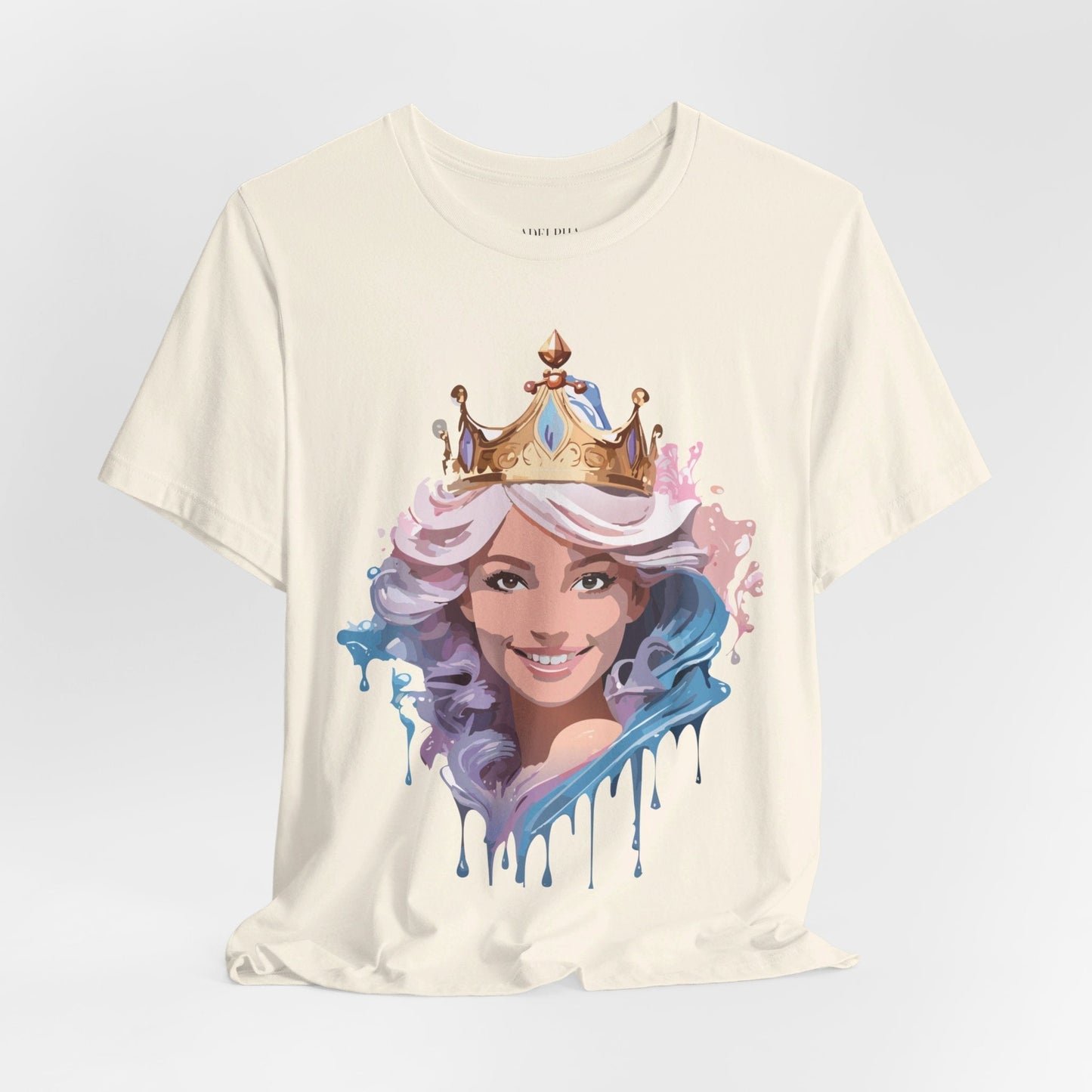 Queen Graphic Tee From Adelpha Vintage Inspired Art Design Unisex Jersey Short Sleeve