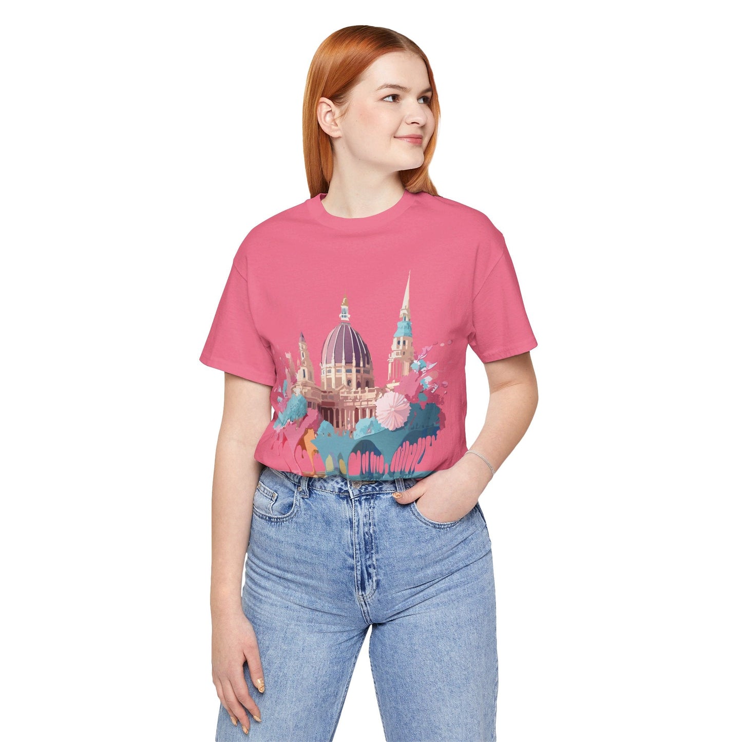 Vienna Tourist Shirt Graphic Tee Unisex Jersey Short Sleeve Vintage Inspired Artwork Adelpha