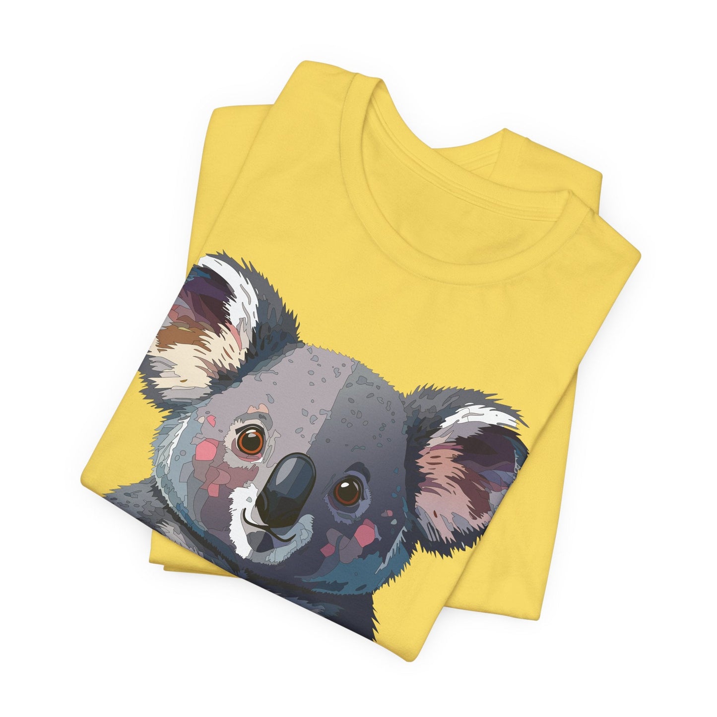 Unisex Animal Shirt With Animal Art Design Tee Wild Animals Short Sleeve Jersey Cotton