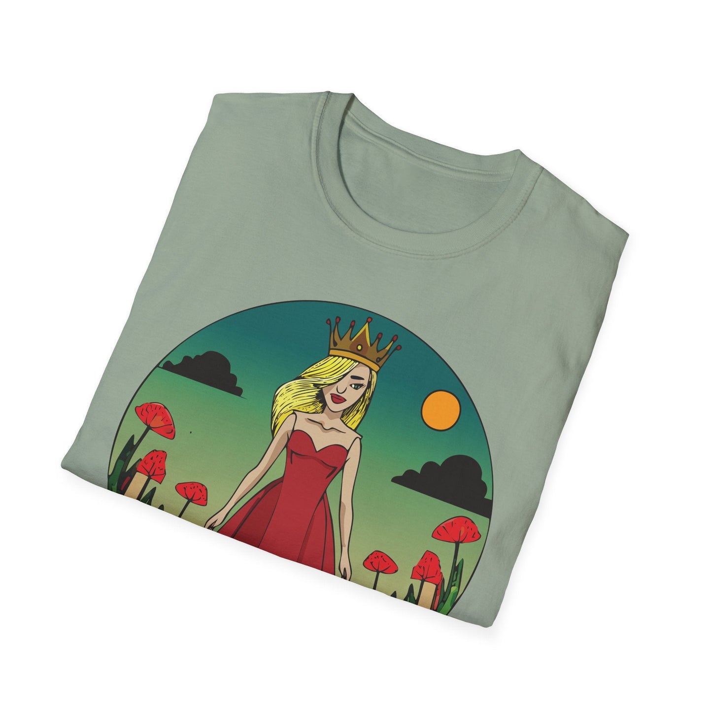 Womens Graphic T Shirt Art Design Tee Unisex Softstyle 64000 Ring Spun Cotton Daily Wear