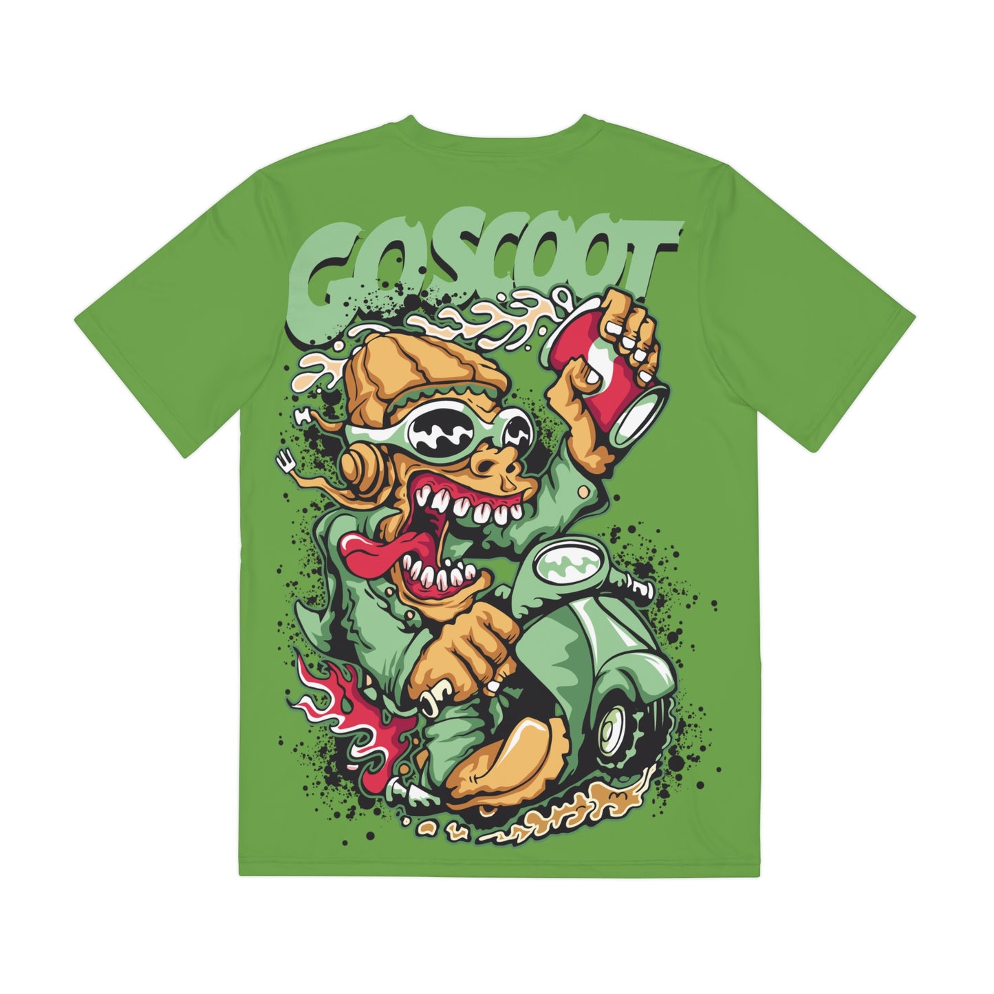 Be6 Fun Graphic T-Shirt, Art Design Poly Shirt, All Over Print Graphic Tee, Funny Print T-Shirt, Funny Art Tees