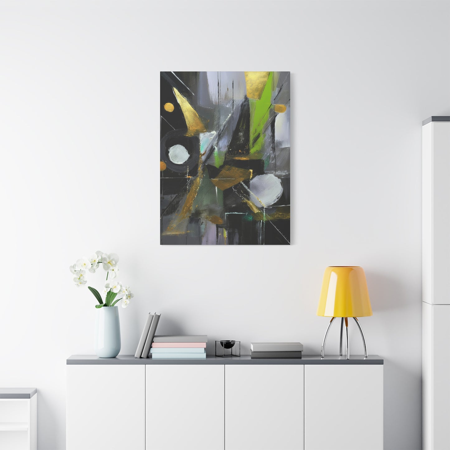 Abstract Oil Painting Print Canvas 20x24,20x30,24x30 24x32,24x36,30x40 32x48,36x48,40x60 Pine-Wood Inner Frame ABS-222