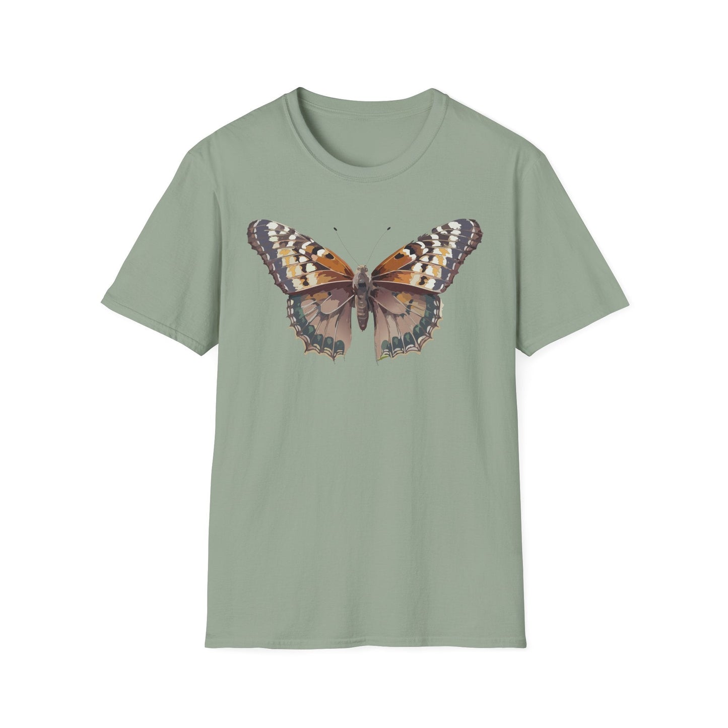 Monarch Butterfly Shirt Unisex T Shirt Design Gildan Softstyle 64000 100 Percent Ring Spun Cotton