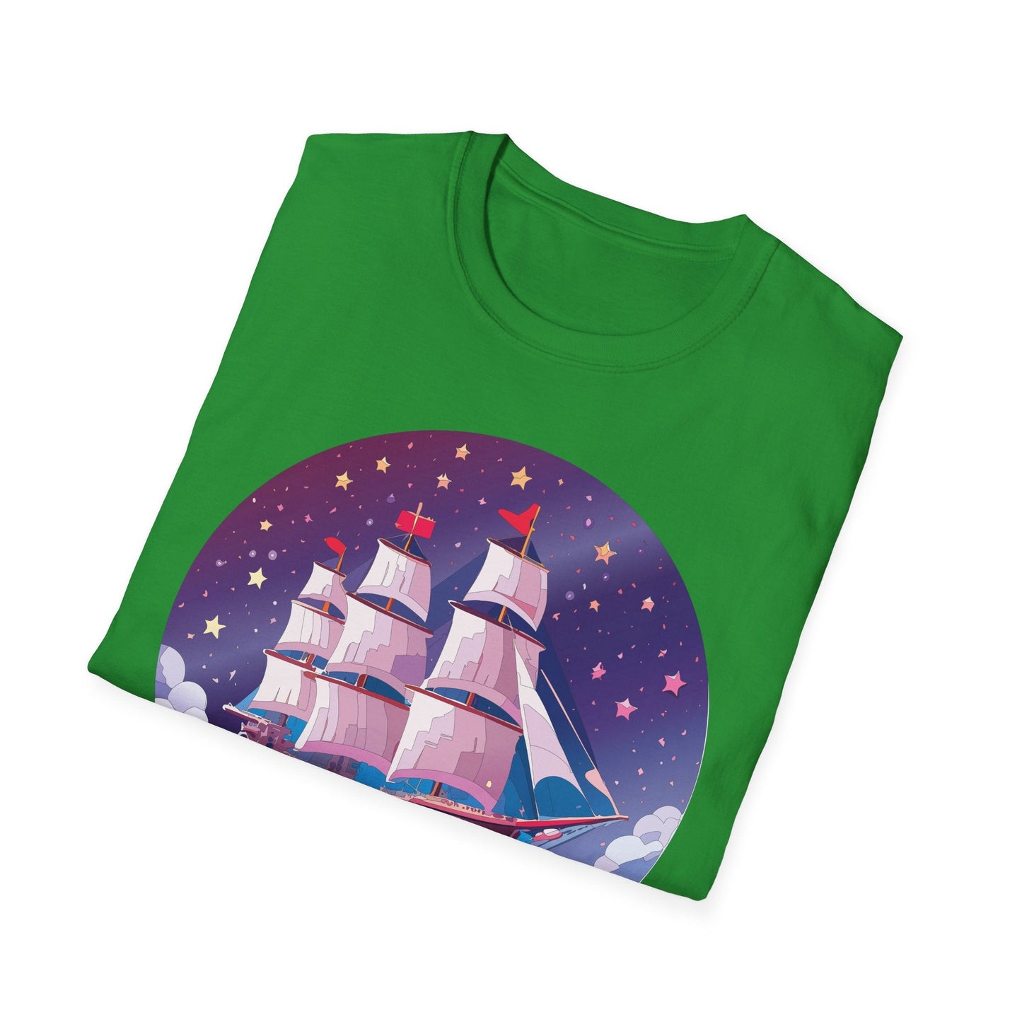Ship T Shirts Frigate Vessel Tee Unisex Softstyle 64000 Gildan Ring Spun Cotton T Shirt