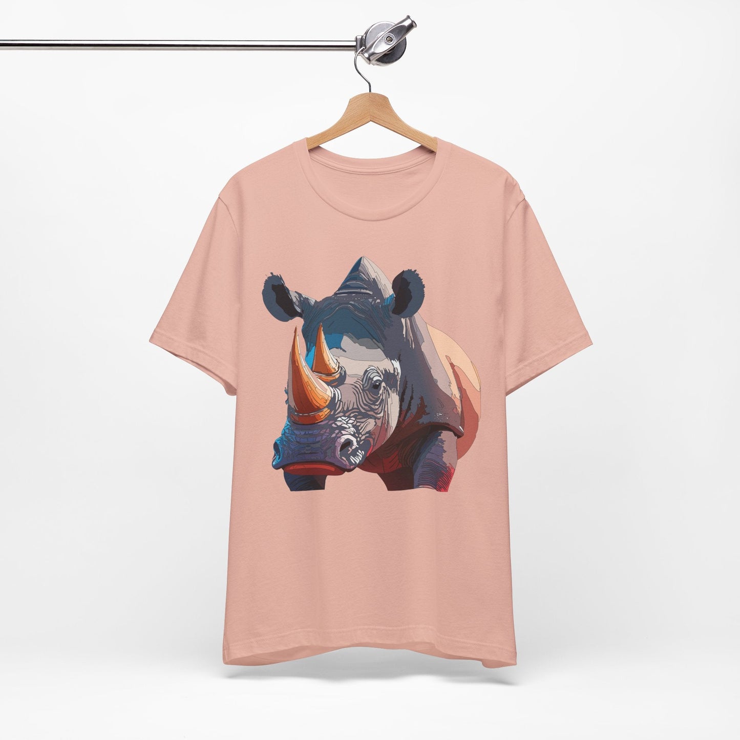 Unisex Animal Shirt Tee With Art Design Wild Animals Gildan Softstyle 64000 Graphic Tee