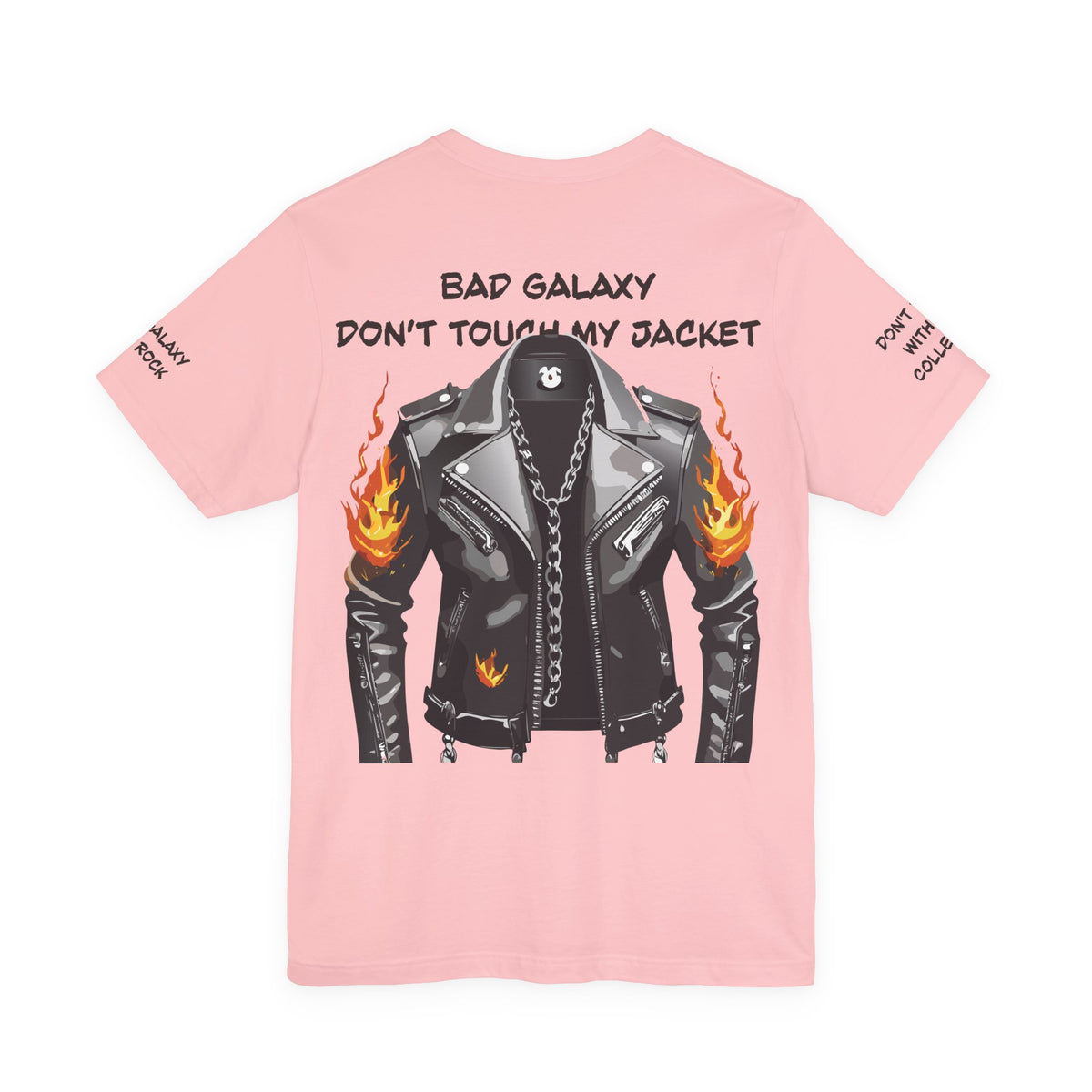 Punk Rock Graphic Unisex Cotton Bella+Canvas Tee with Art Design b25