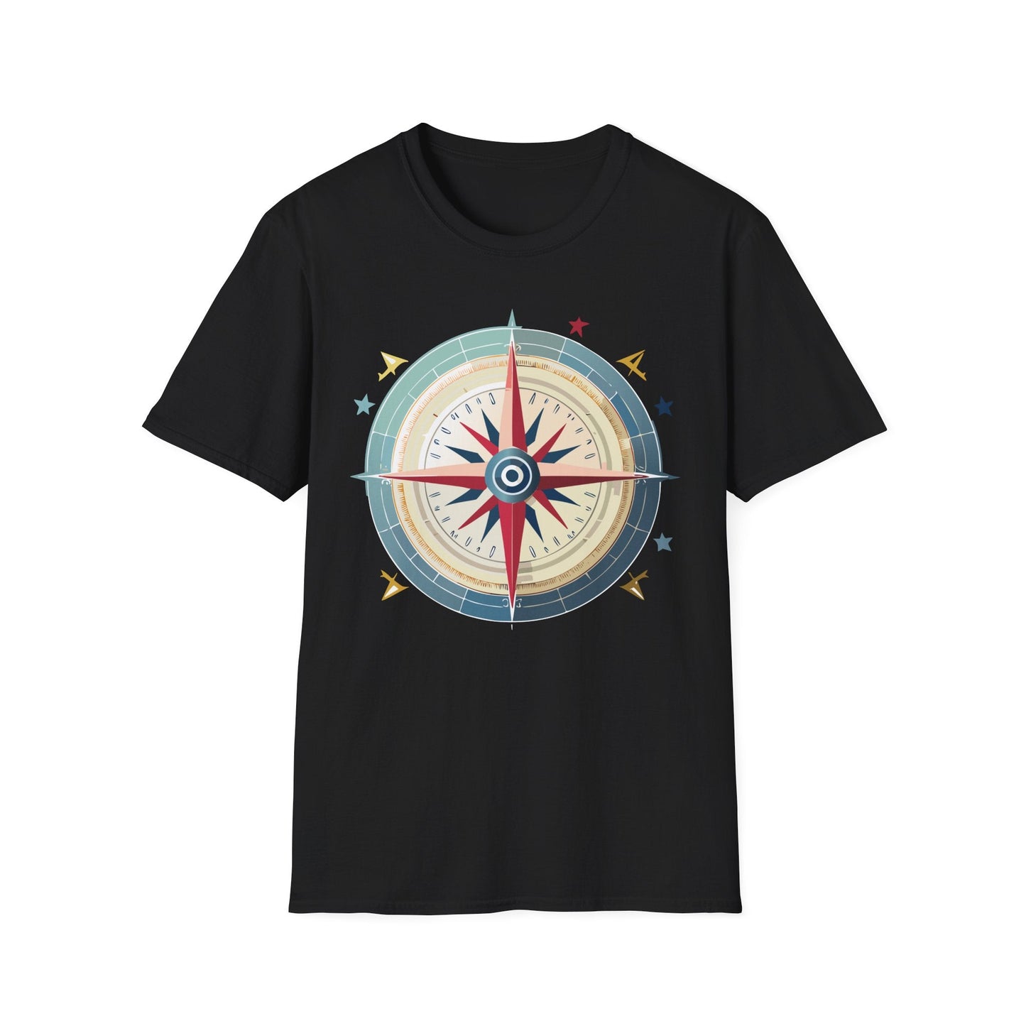 Compass Navigator Graphic Tee Unisex 100 Cotton 21