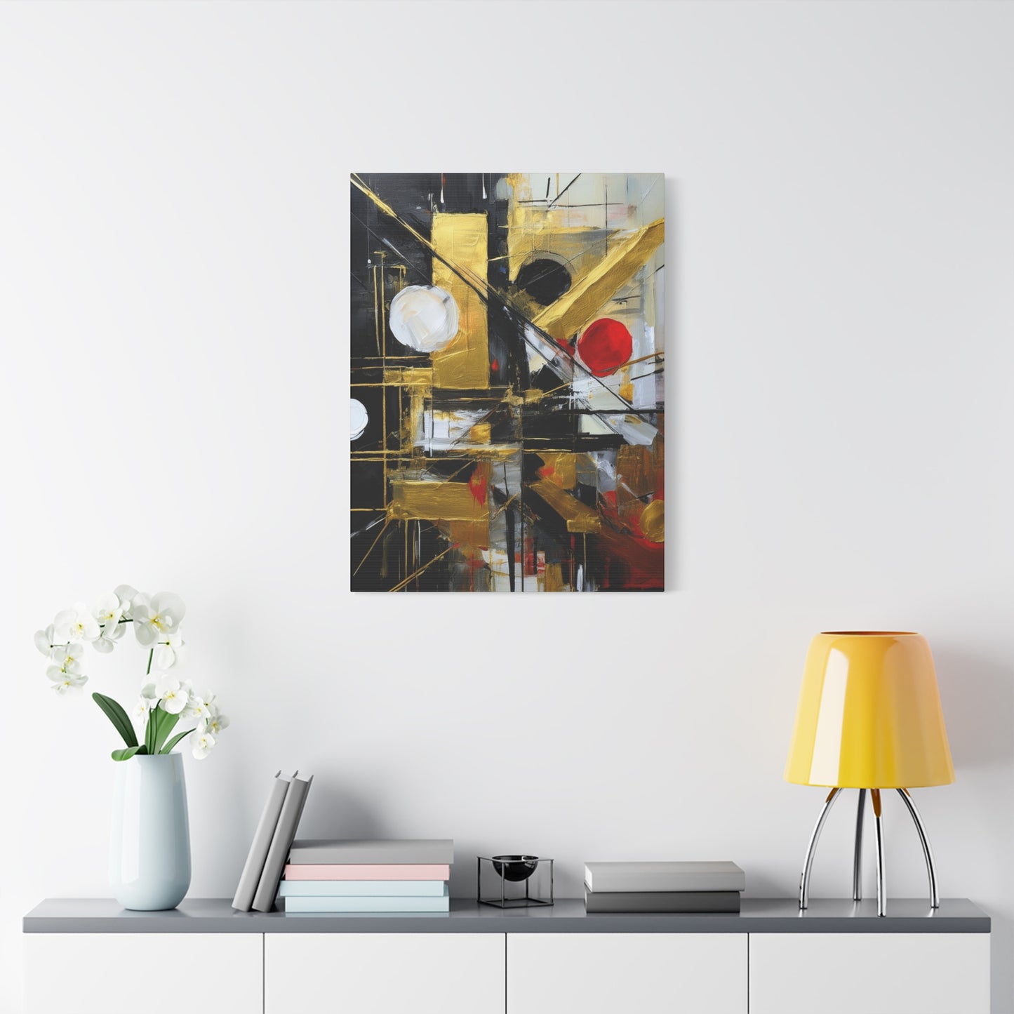 Abstract Oil Painting Print Canvas 20x24,20x30,24x30 24x32,24x36,30x40 32x48,36x48,40x60 Pine-Wood Inner Frame ABS-185