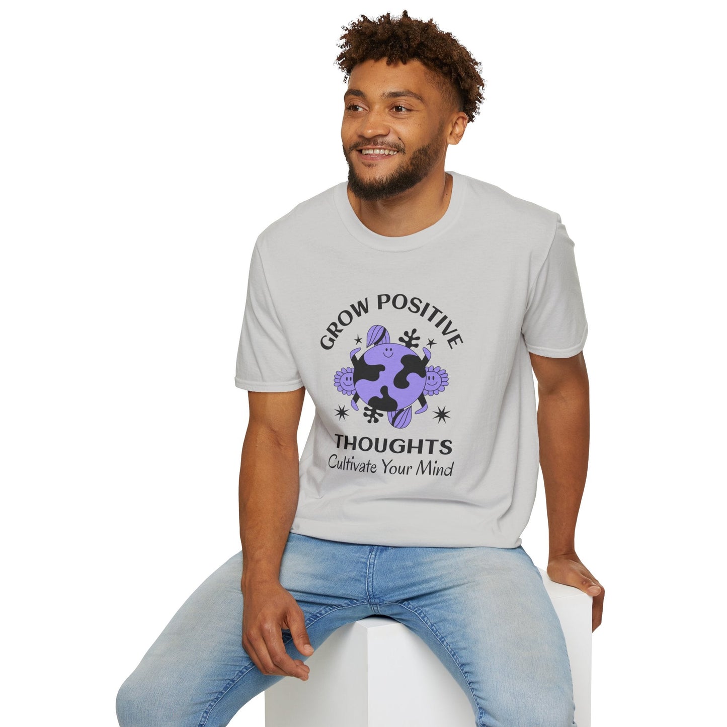 Gildan Softstyle 64000 Unisex Short Sleeve T Shirt Positive Slogan Tee With Positive Quotes And Words