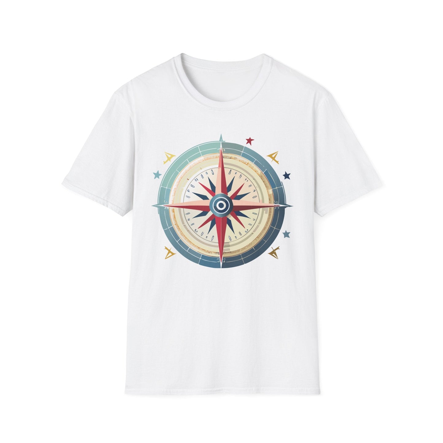 Compass Navigator Graphic Tee Unisex 100 Cotton 21