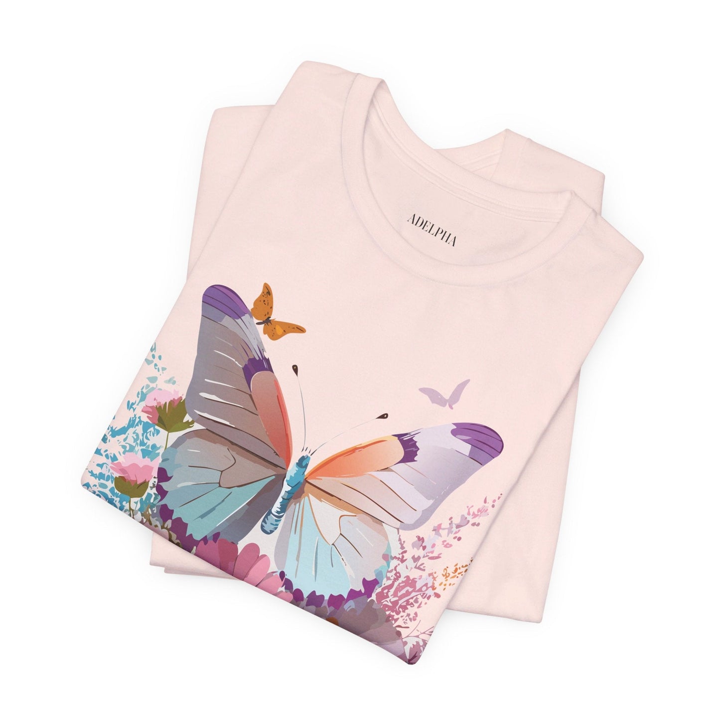 Butterfly Graphic Tee Adelpha Vintage Inspired Unisex Short Sleeve Shirt