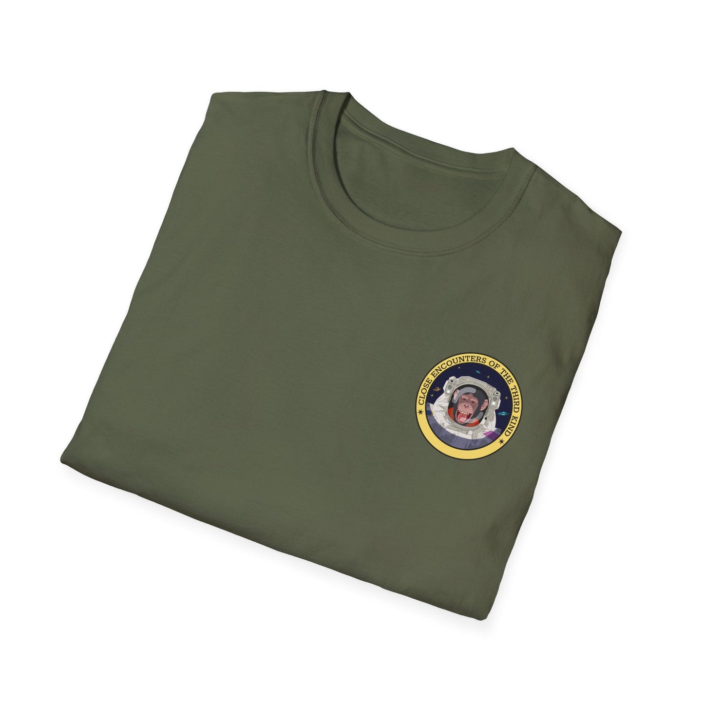 Funny T Shirts UFO Tees Funny Aliens Shirt Small Logo  8