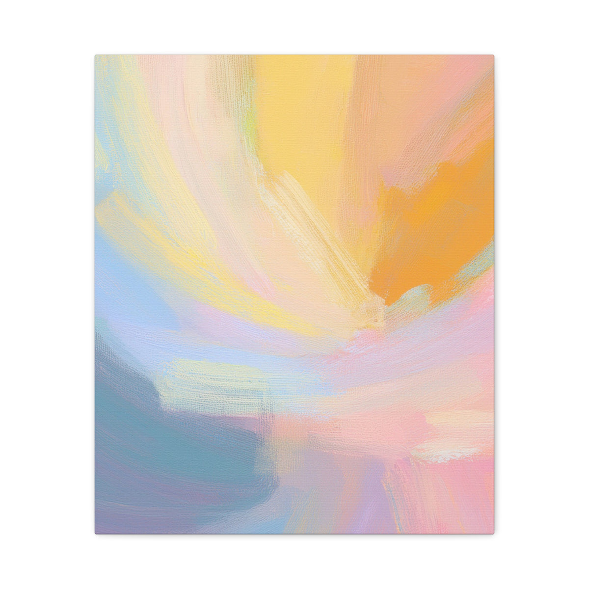 Abstract Pastel Painting Print Canvas 20x24,20x30,24x30 24x32,24x36,30x40 32x48,36x48,40x60 Pine-Wood Inner Frame ABS-95
