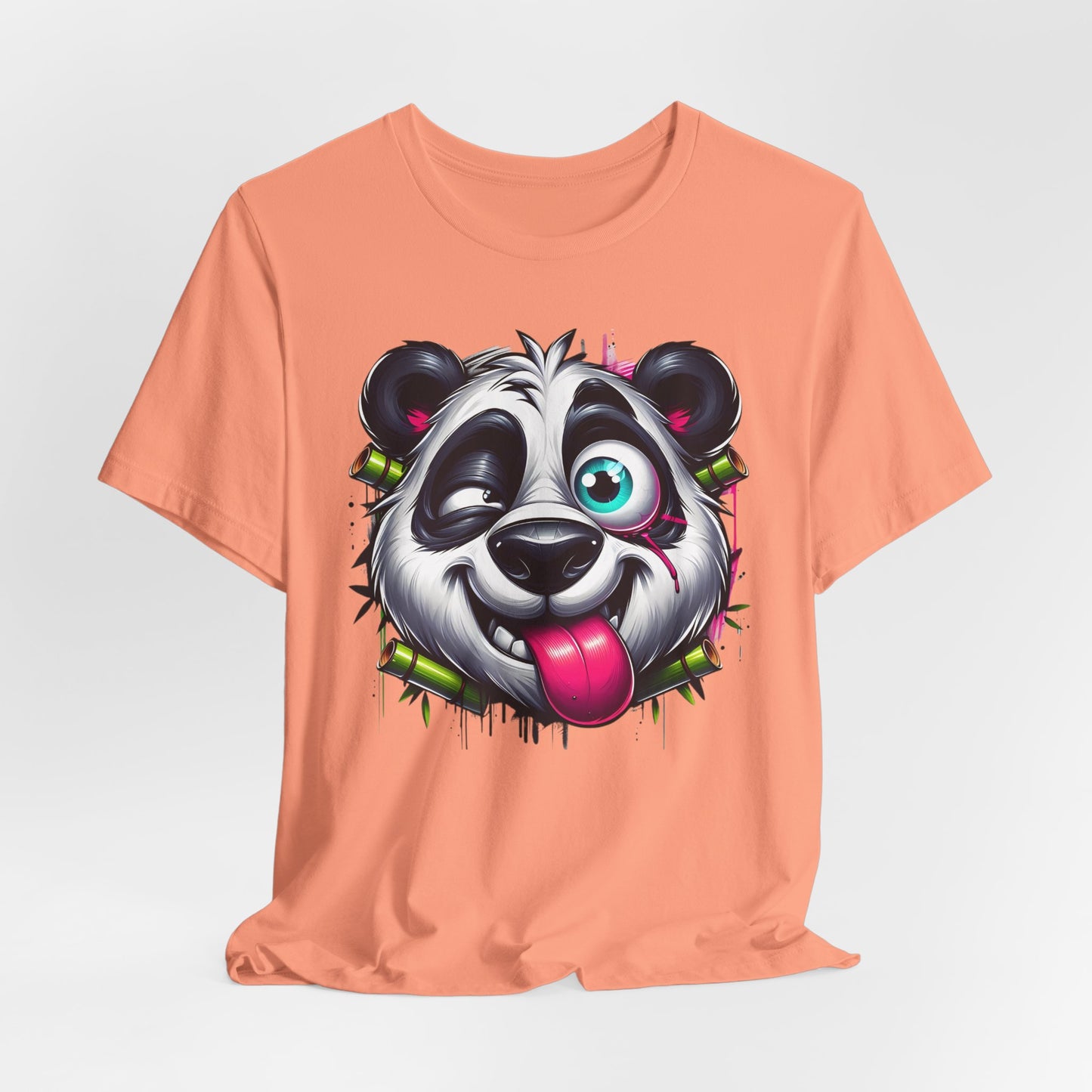 DiDi Panda Shirt, Funny Animal T-Shirt, Cartoon Top, Funny Panda Tee Shirt, Animal Tees, Art Design T-Shirt, Graphic Tee