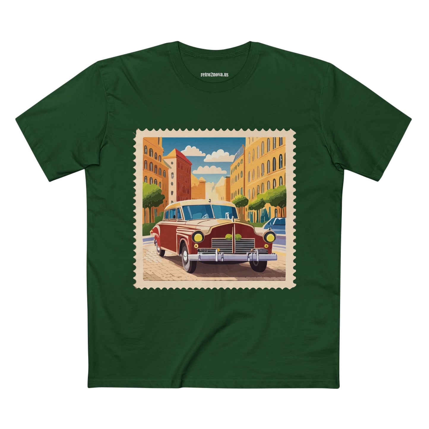 Stamp Shirt Postage Stamp Shirt Unisex Premium Cotton Tee With Original Art Design PS29