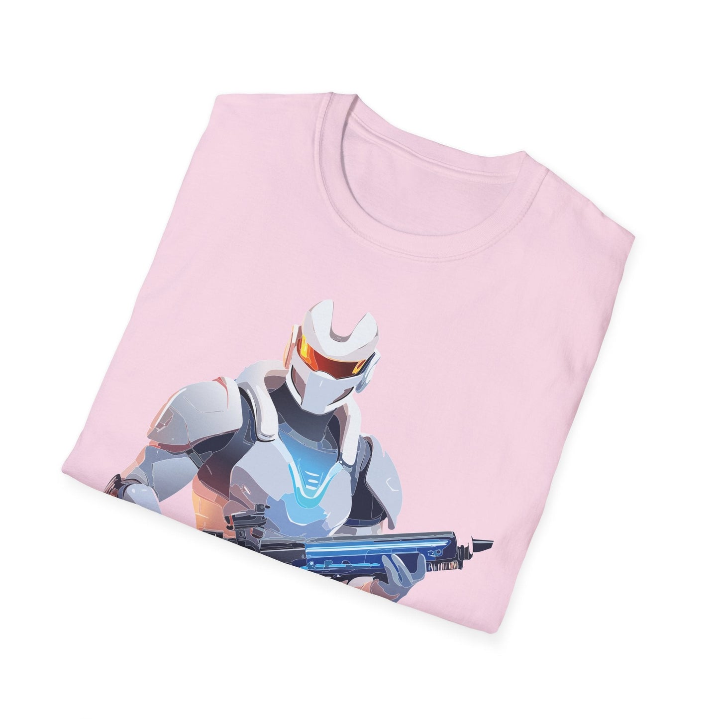 Robocop T Shirt Unisex Gildan Softstyle 64000 100 Percent Ring Spun Cotton Tee With Artwork
