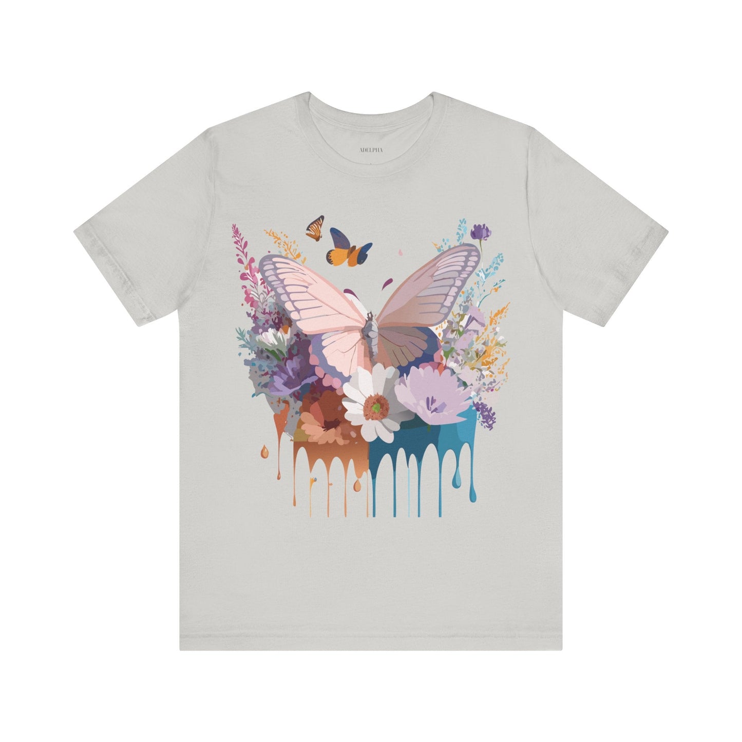 Butterfly Graphic Tee Adelpha Art Design Unisex Short Sleeve Shirt