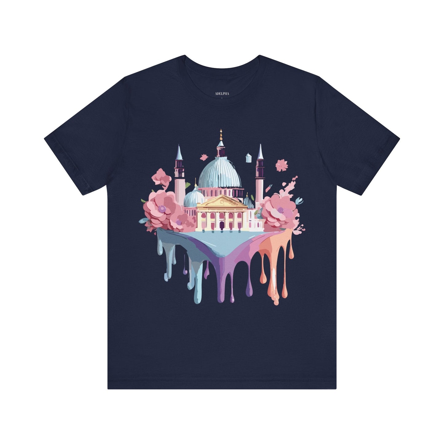 Venice Tourist Shirt Unisex Graphic Tee With Vintage Inspired Adelpha Artwork For Everyday Wear