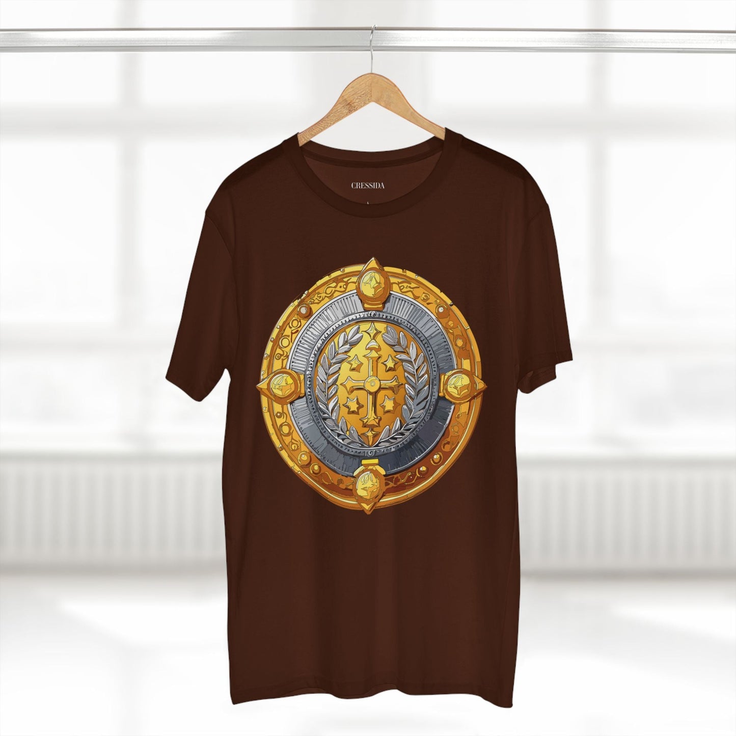 Antique Gold Coin Graphic Design T-Shirt Unisex 100 Cotton With Golden Print Artwork Tee 12