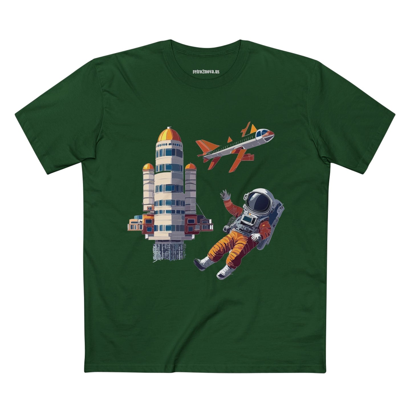 Cosmos Astronaut Shirt CS 17 Unisex Premium Cotton Tee With Original Art Design Edition