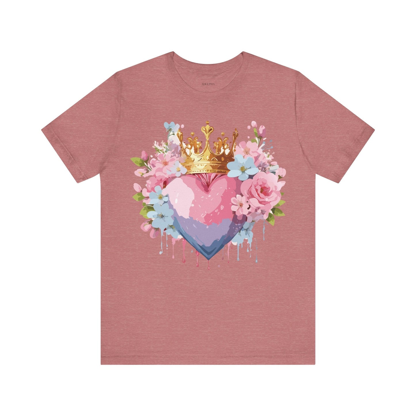 Valentine Graphic Tee Unisex Jersey Short Sleeve Adelpha Vintage Inspired Artwork