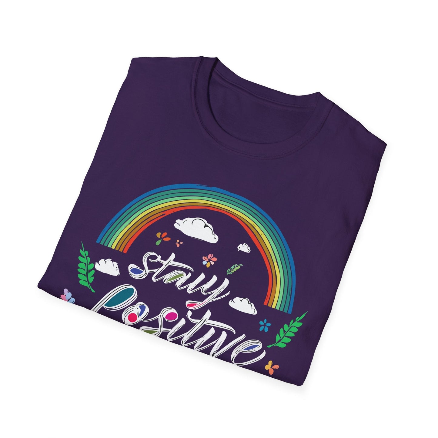 Positive Slogan T Shirts For Men And Women Unisex Short Sleeve Tee With Good Quotes Gildan Softstyle 64000