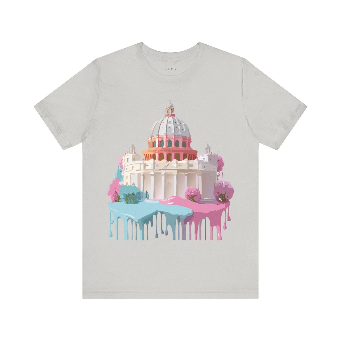 Adelpha Rome Tourist Shirt Unisex Graphic Tee With Vintage Art Design Comfortable Fit