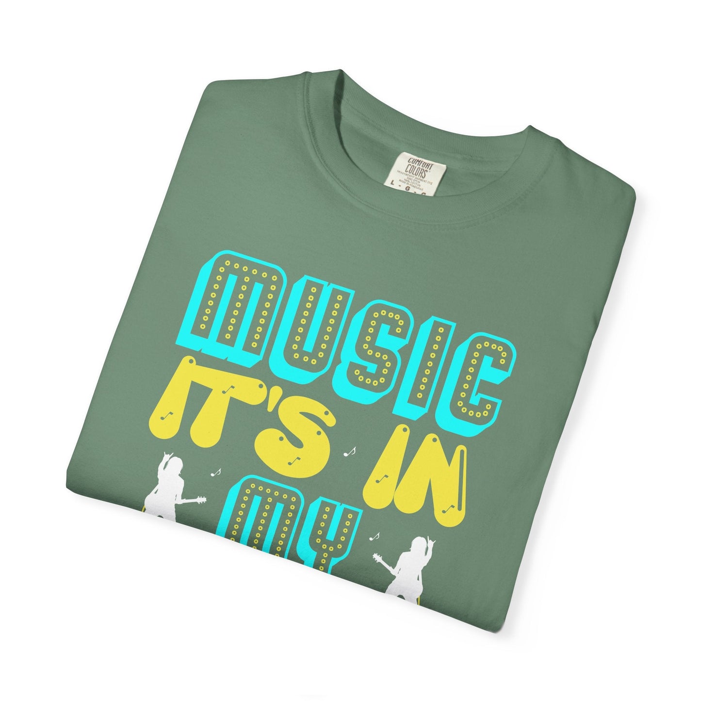Music Graphic Design Unisex Cotton T-shirt 074