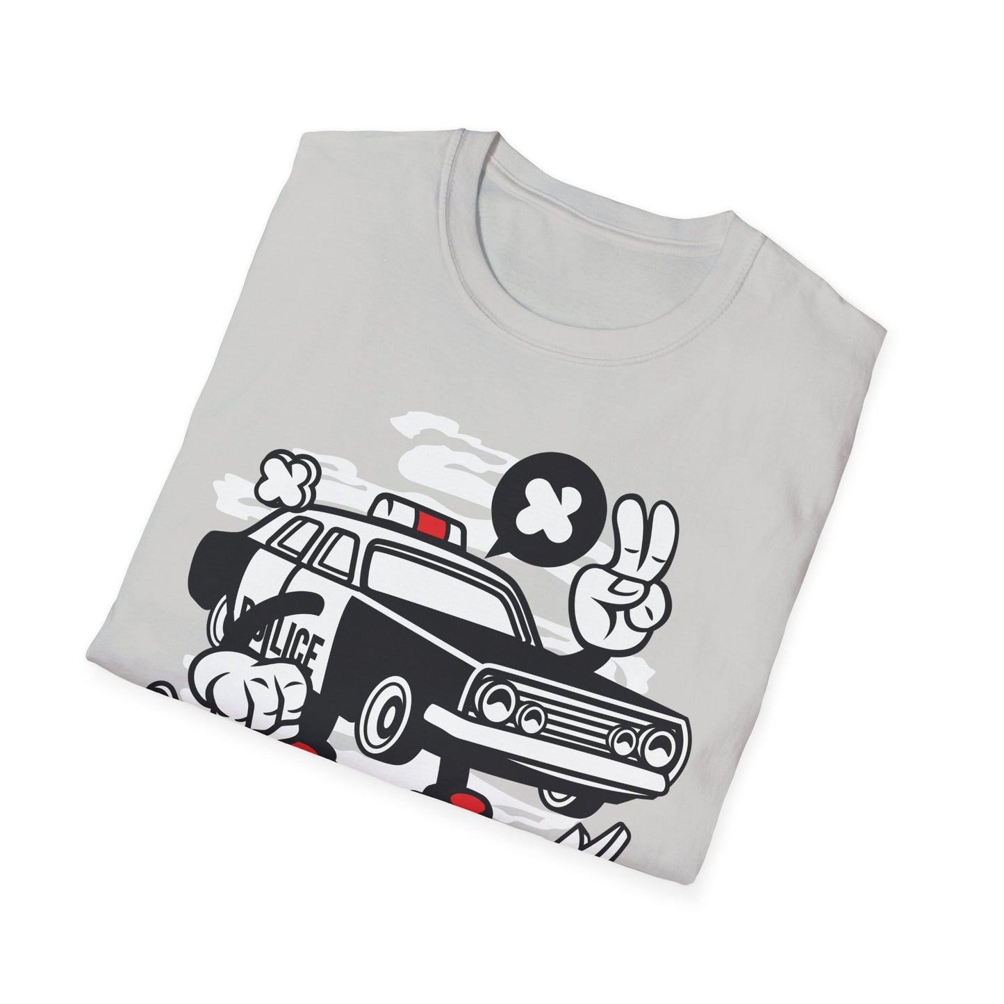 Cartoon T Shirt Animation Tee Funny Unisex Gildan Softstyle 64000 Cotton Tee Comfort