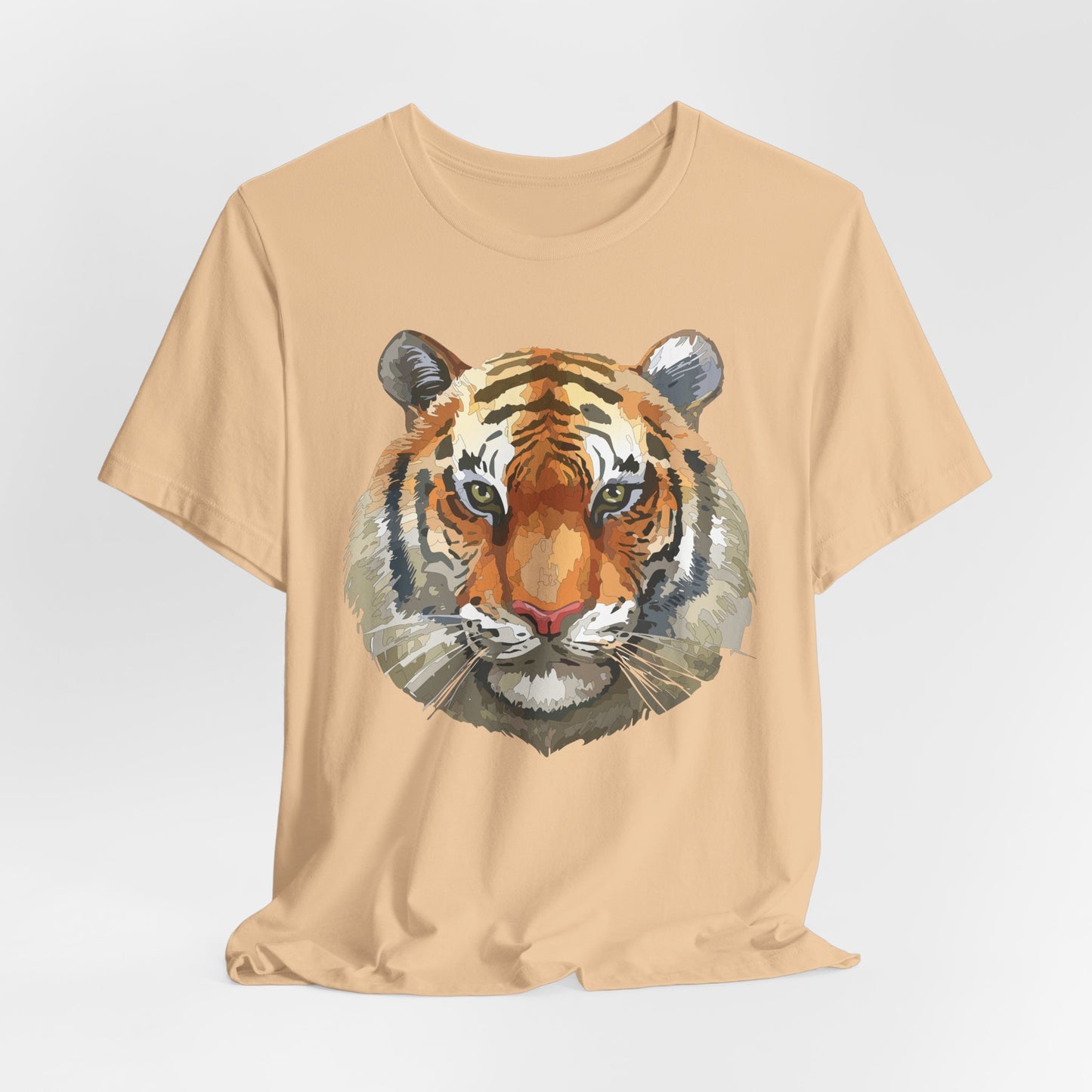 Unisex Tiger Tee, Animal Shirt, Tee Shirt with Tiger, Safari T-Shirt, Animal Tees, Big Cat Shirt, Safari T-Shirt 4