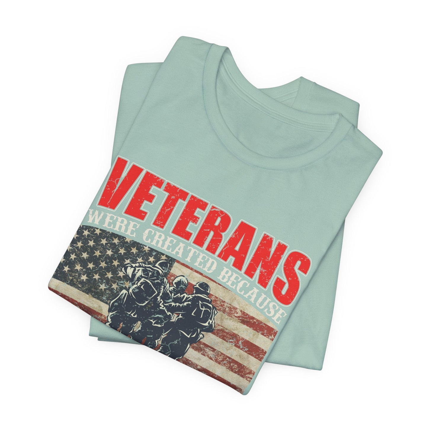 Army Veteran Patriotic Graphic Design Unisex Cotton T-Shirt v41