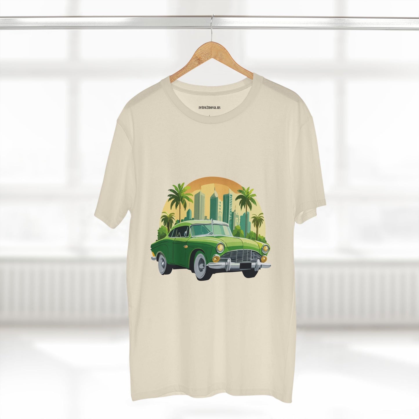 Retro Car Shirts Vintage Car Shirts Unisex Premium Cotton Tee With Original Art Design