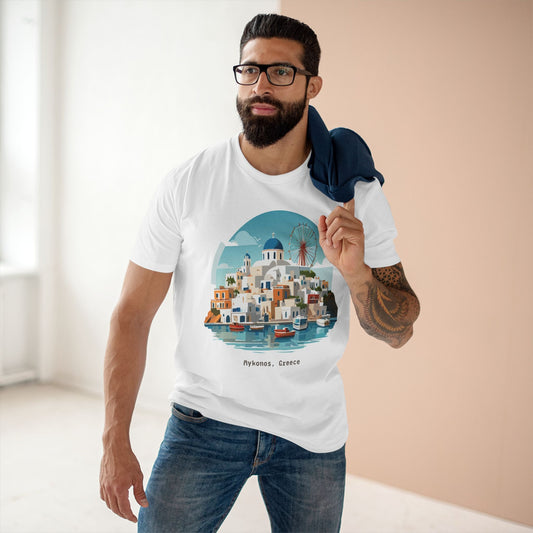 Greece Travel Graphic Unisex 100 Cotton Tee 23