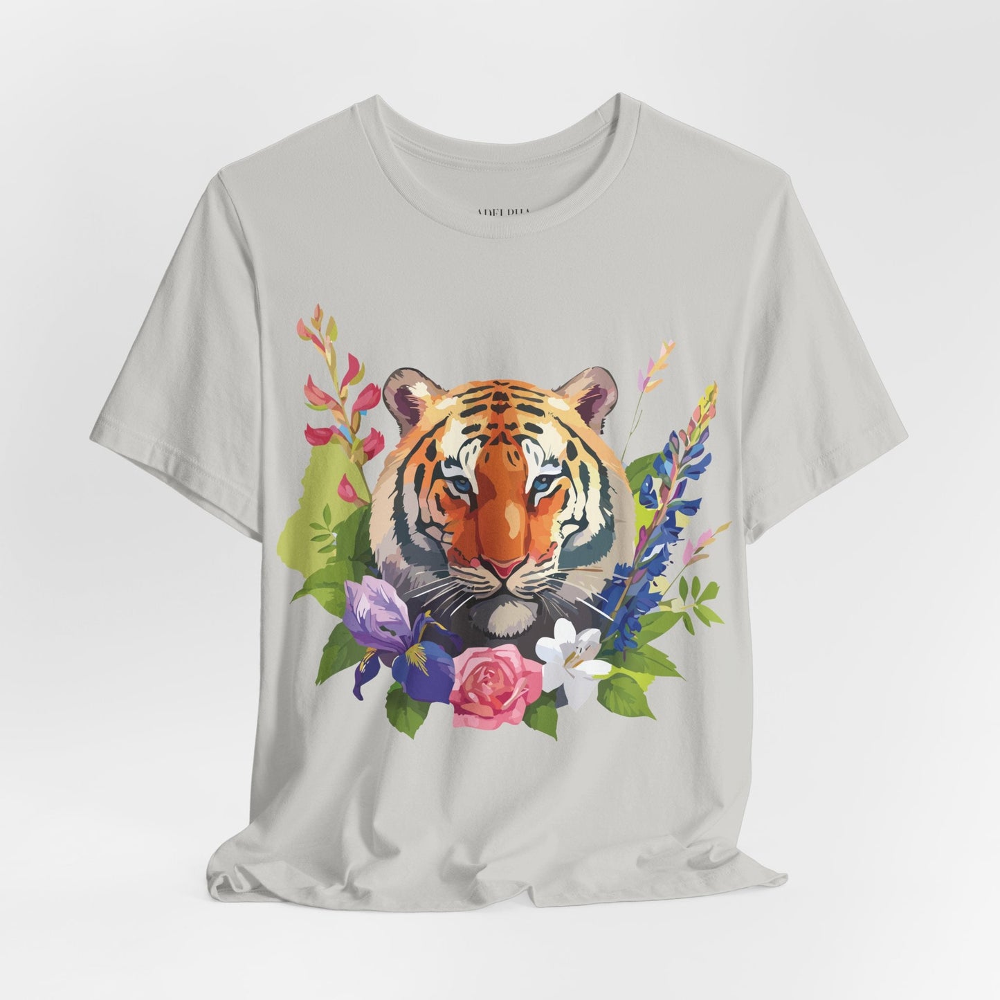 Tiger Shirt Unisex Jersey Short Sleeve Graphic Tee With Vintage Inspired Artwork From Adelpha