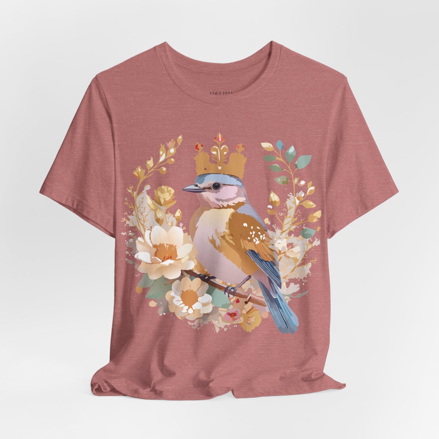 Medallion Graphic Unisex 100 Cotton Vintage Animal Medal Artwork Tee 19