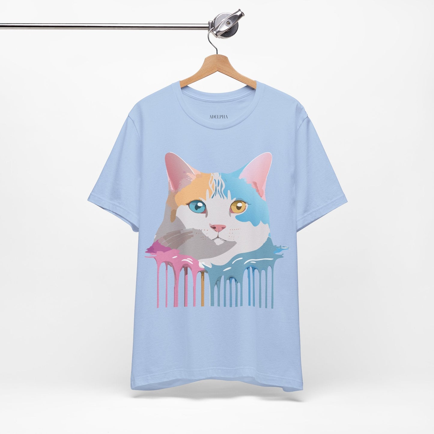 Adelpha Cat Graphic Tee Unisex Jersey Short Sleeve Vintage Inspired