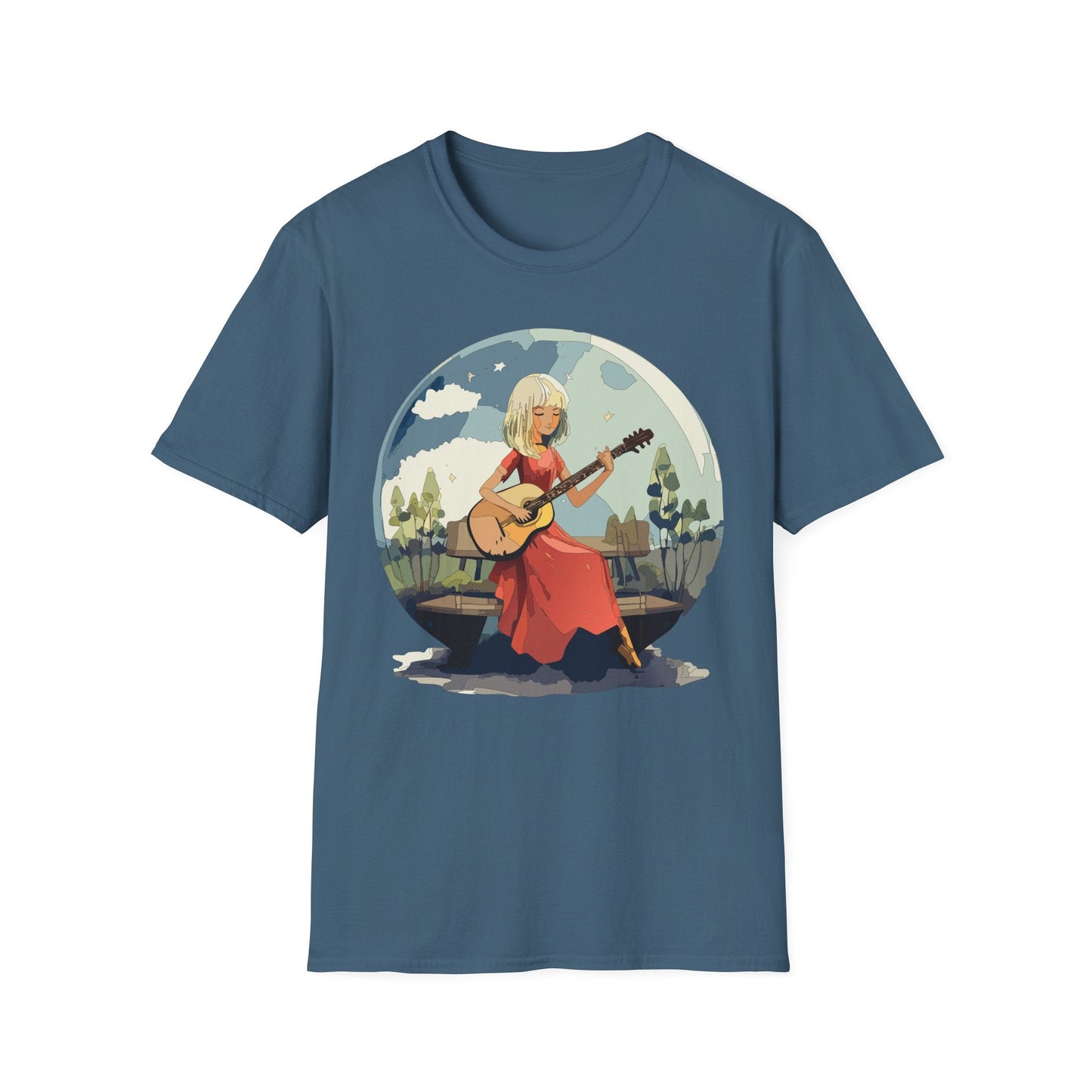 Womens Graphic T Shirts Art Design Shirt Unisex Softstyle Cotton Tee Quality Comfort Everyday Style