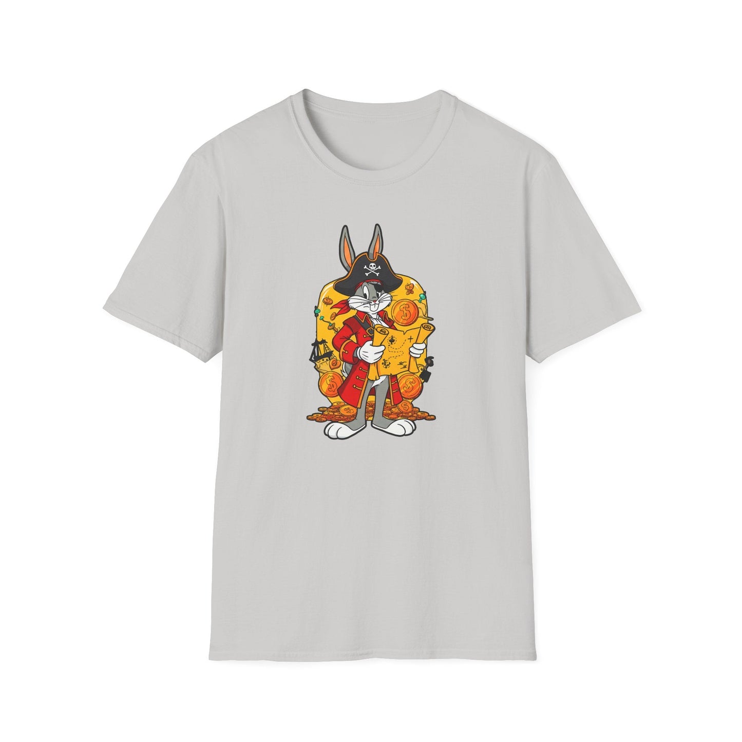 Bugs Bunny Shirt Unisex T Shirt Cartoon Design Animation Tee Gildan Softstyle 64000
