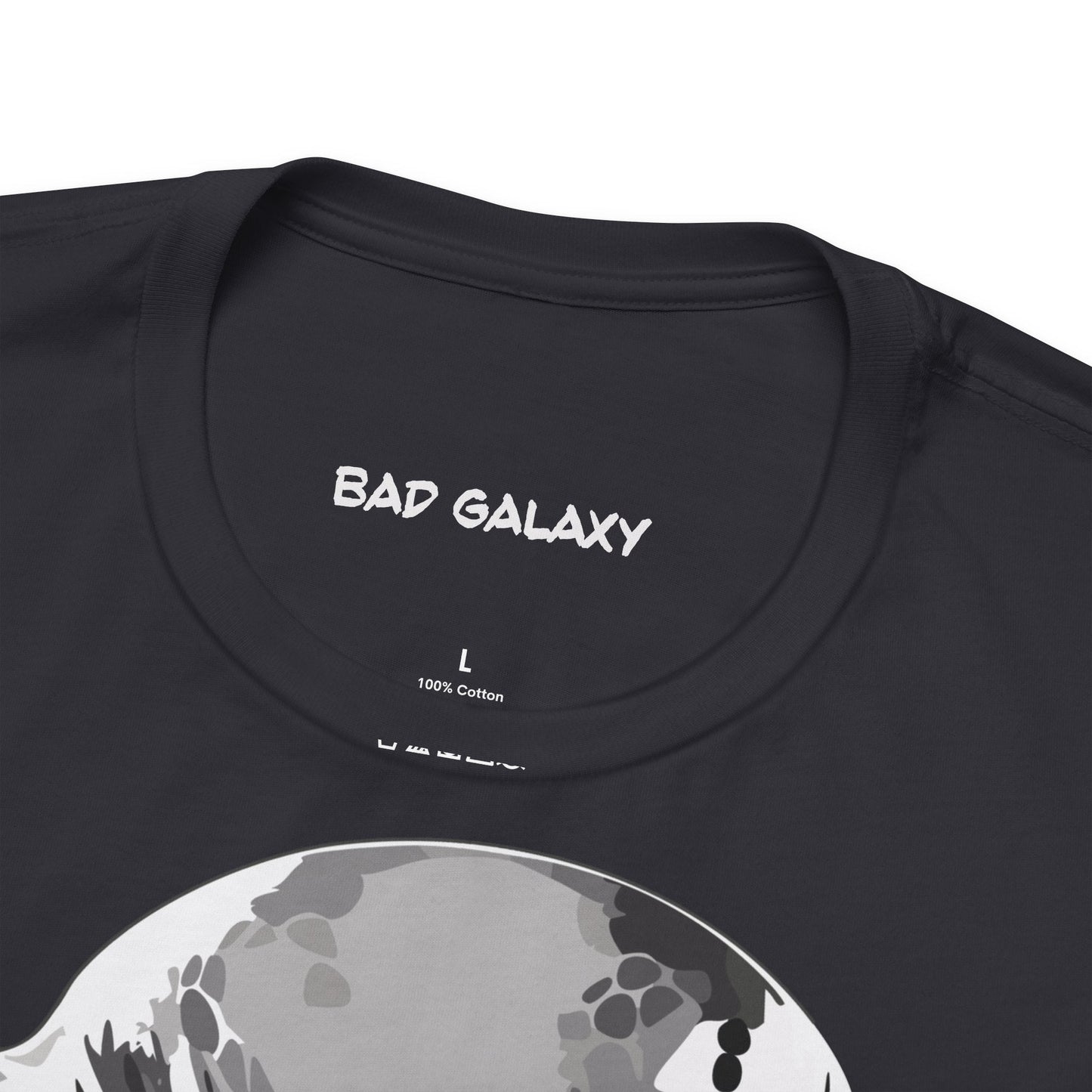 Tee Shirt With Alien From Bad Galaxy 100 Percent Cotton Made In USA Free Shipping