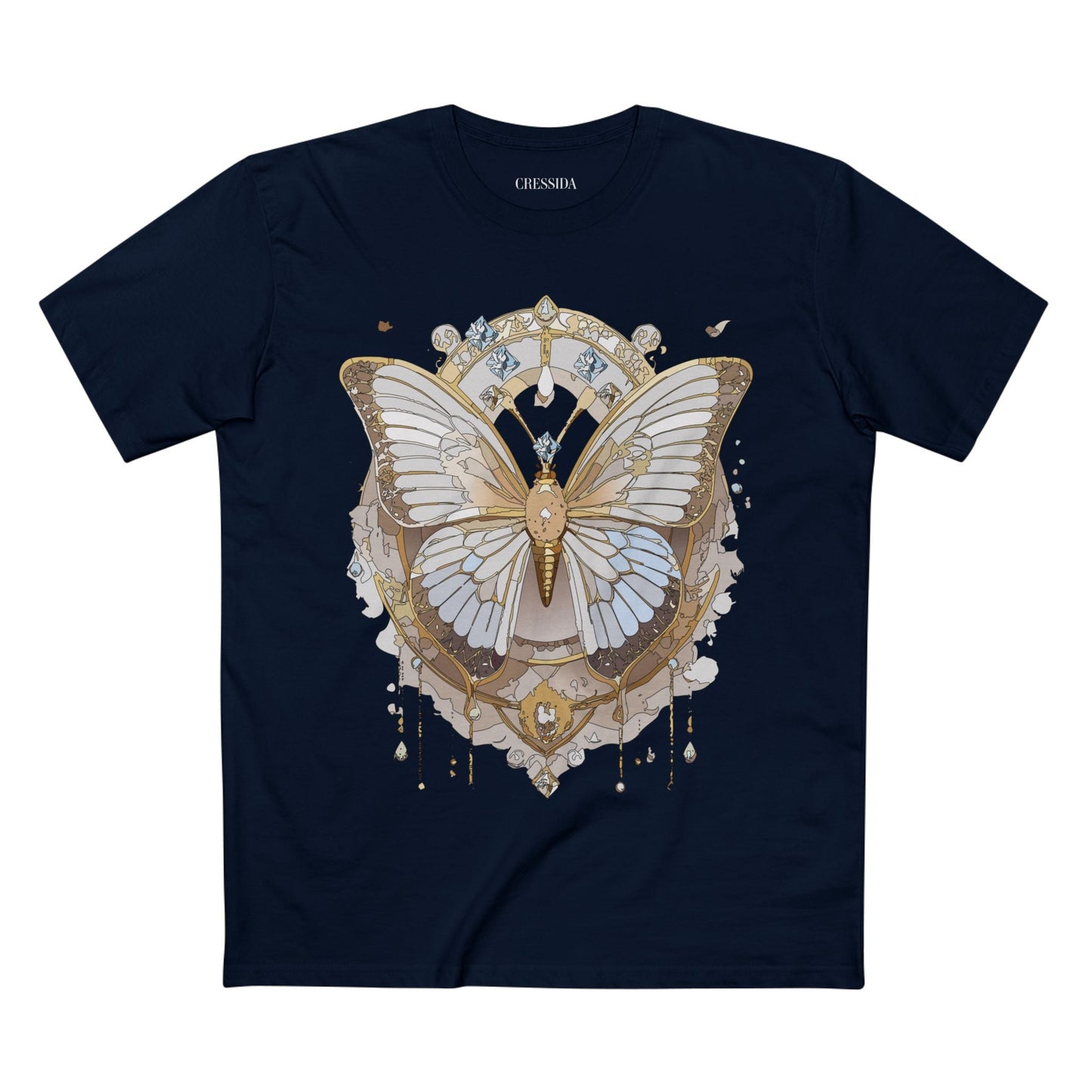 Butterfly Graphic Design Unisex 100 Cotton Tee 13