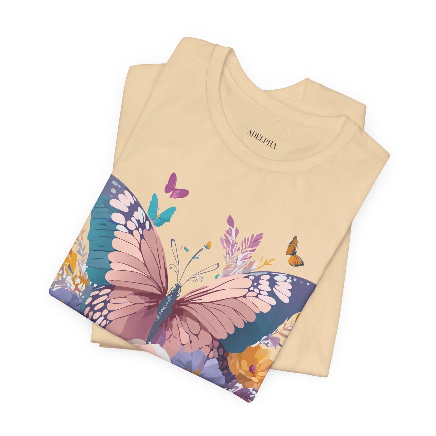 Butterfly Graphic Tee Unisex Short Sleeve Artwork By Adelpha