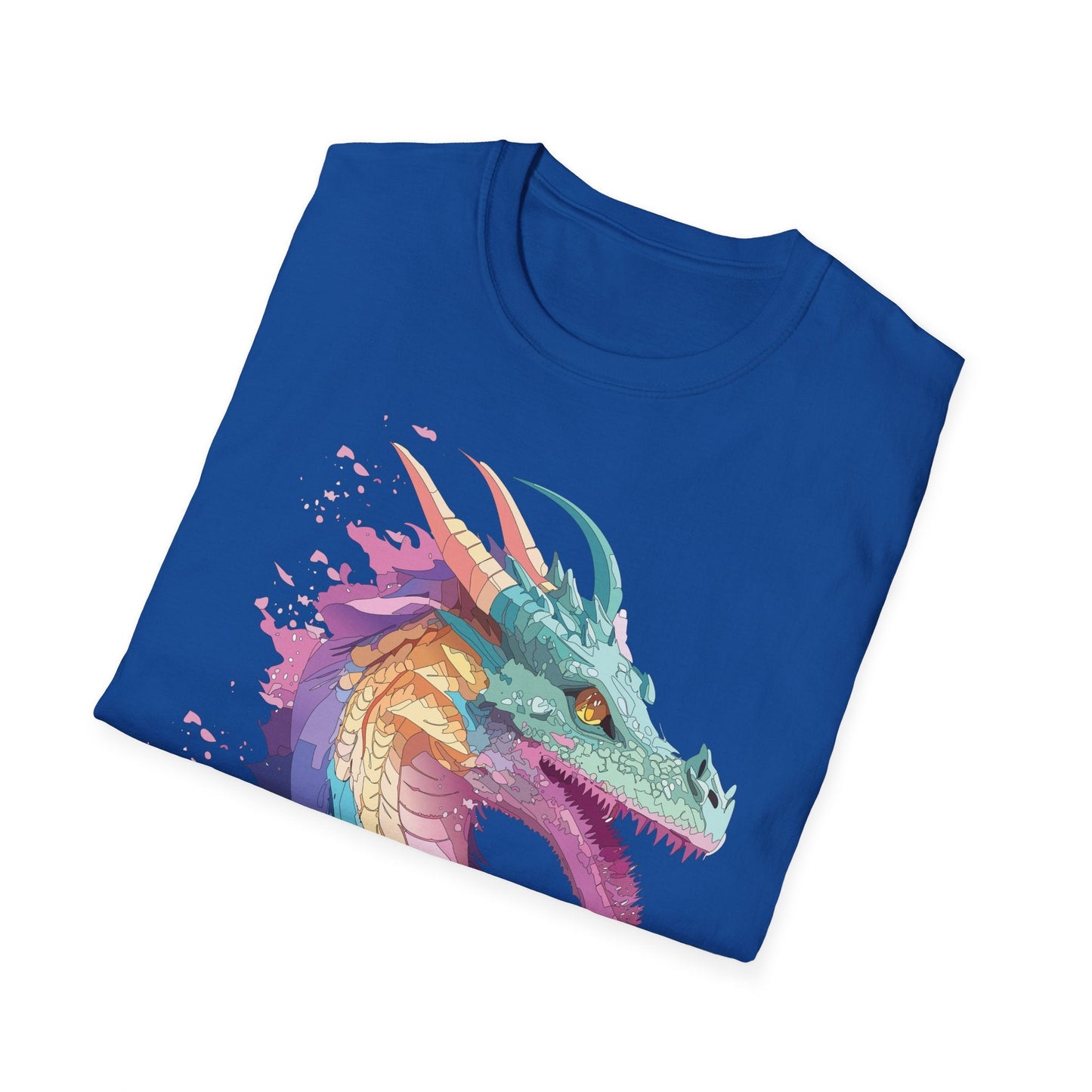 Dragon Graphic T Shirt Unisex Animal Shirt Cotton Softstyle Tee For Everyday Comfort
