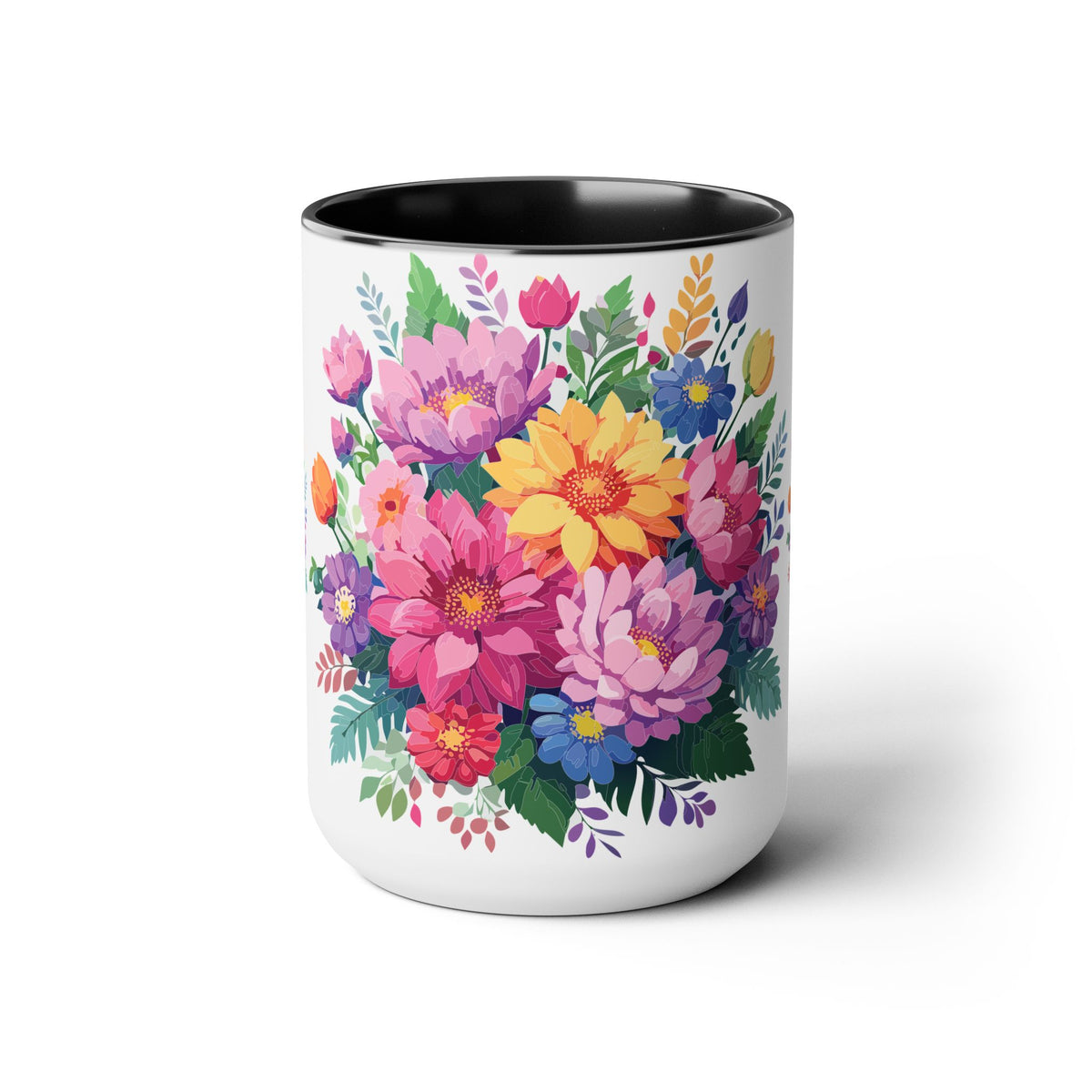 Floral Mug, Floral Cup