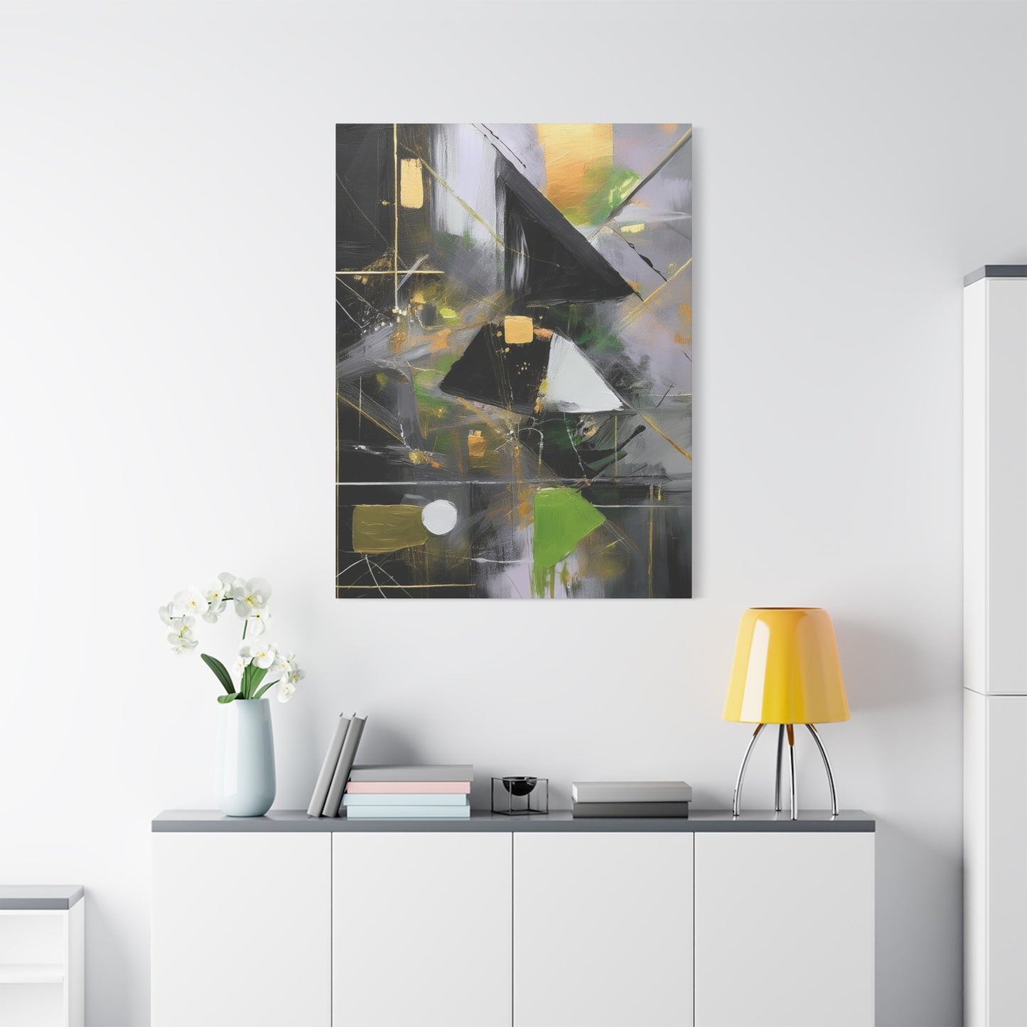 Abstract Oil Painting Print Canvas 20x24,20x30,24x30 24x32,24x36,30x40 32x48,36x48,40x60 Pine-Wood Inner Frame ABS-223
