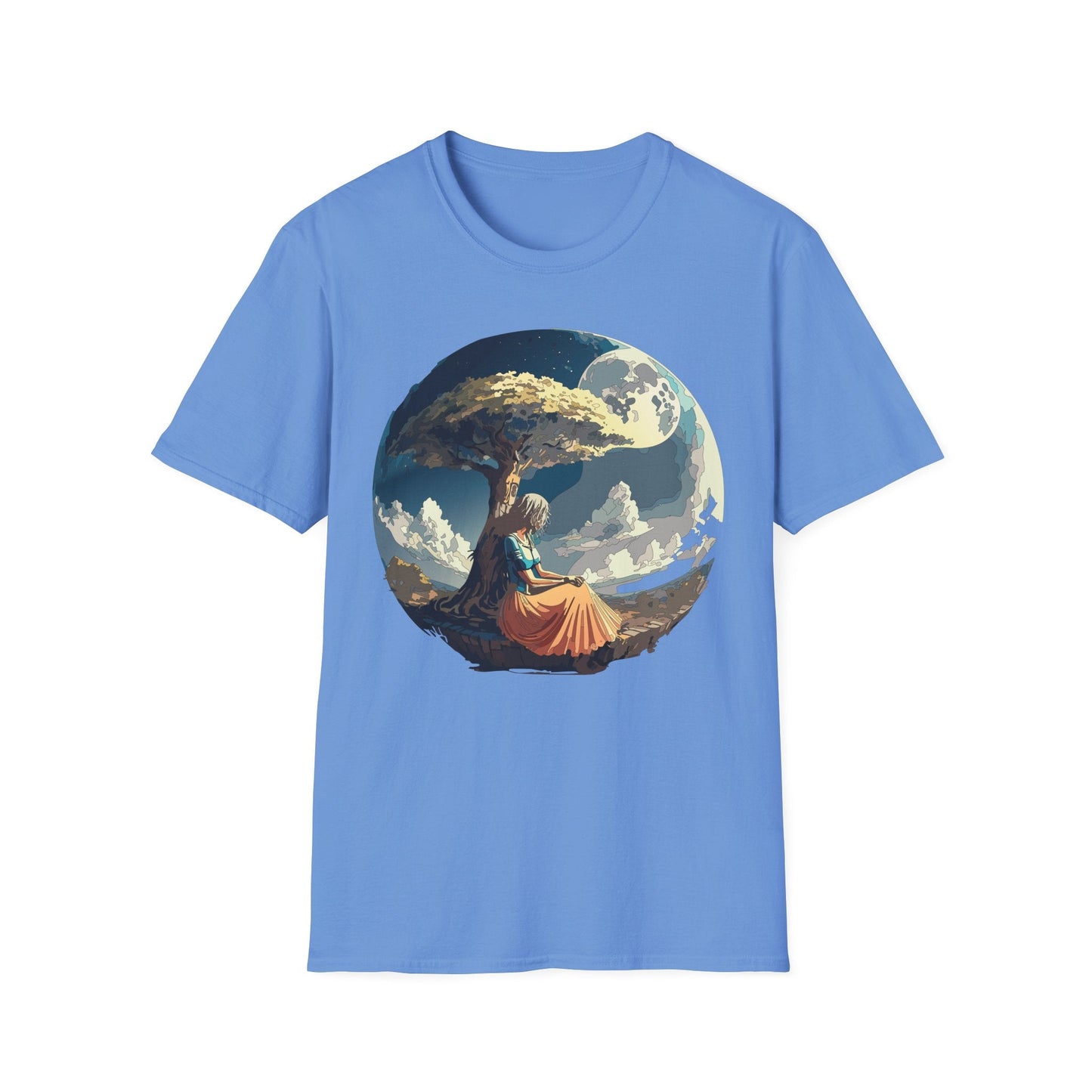 Unisex Graphic T Shirt Art Design Tee Softstyle 64000 Ring Spun Cotton Comfortable