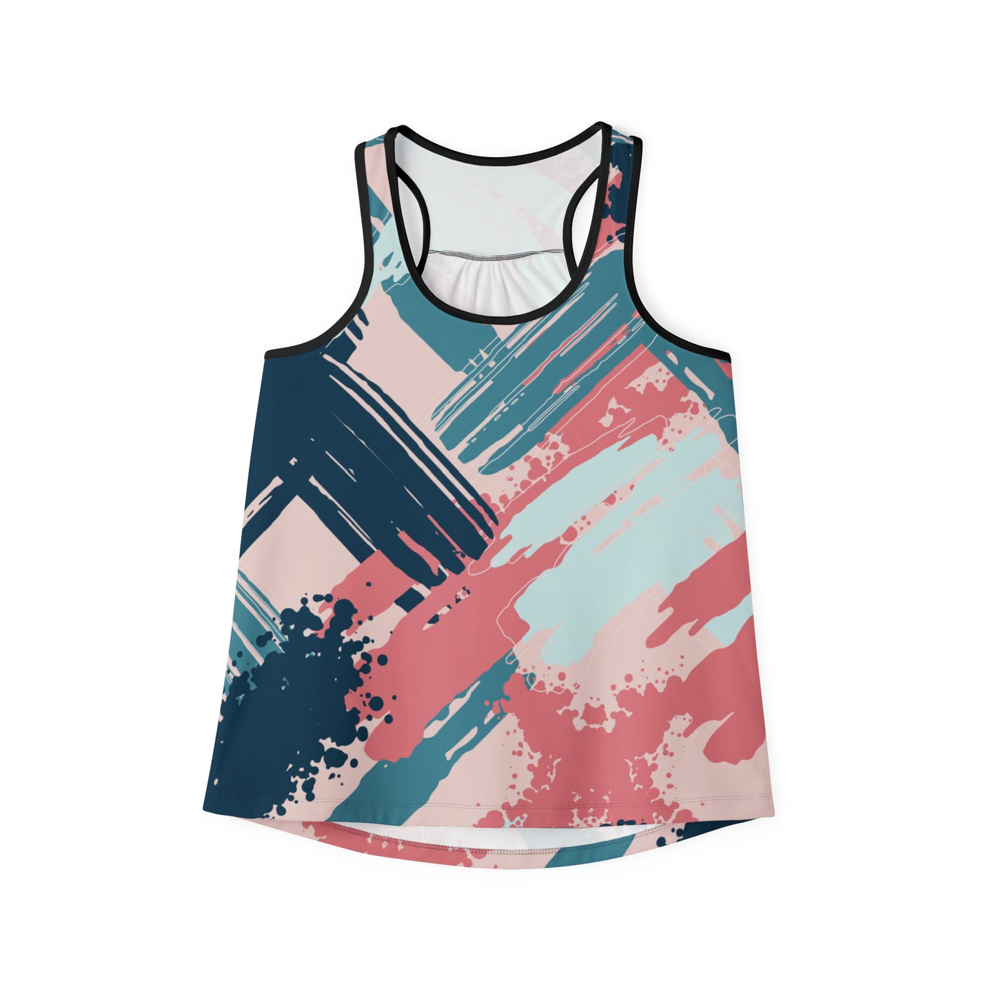 Summer Tank Top with Abstract prints