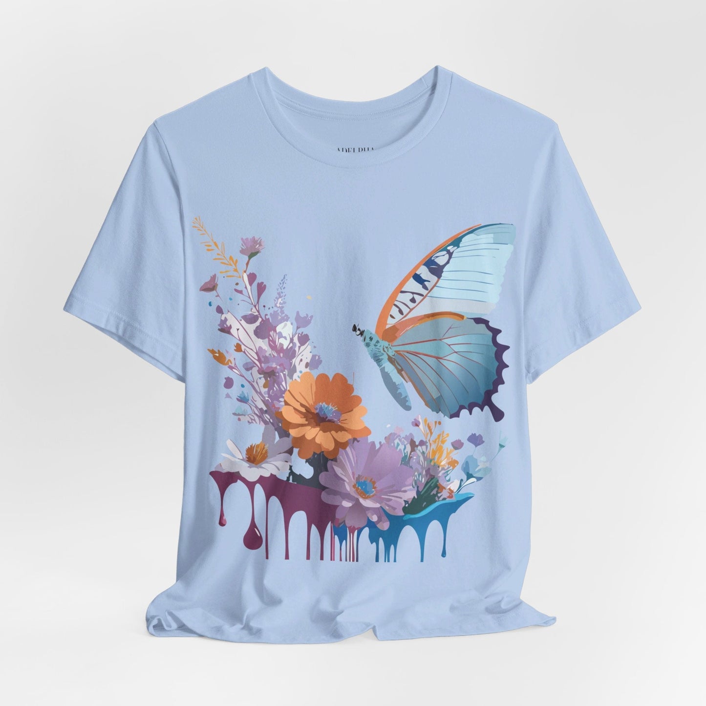 Adelpha Vintage Inspired Graphic Tee Unisex Short Sleeve Artwork